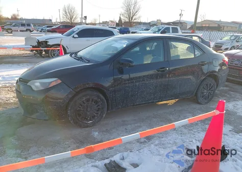 2014 Toyota Corolla L z USA, uszkodzony, nr VIN 2T1BURHE4EC159506